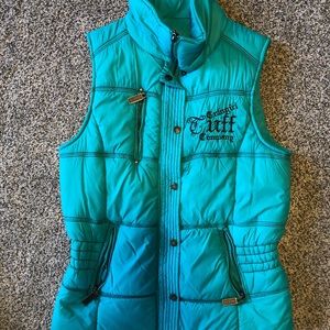 Cowgirl tuff puffy vest